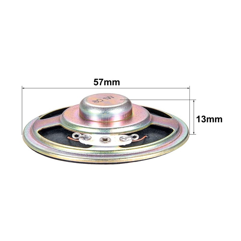 uxcell 1W 8 Ohm DIY Speaker 57mm Round Shape Replacement
