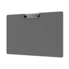 Horizontal Ledger 17 x 11 Aluminum Clipboard - Silver
