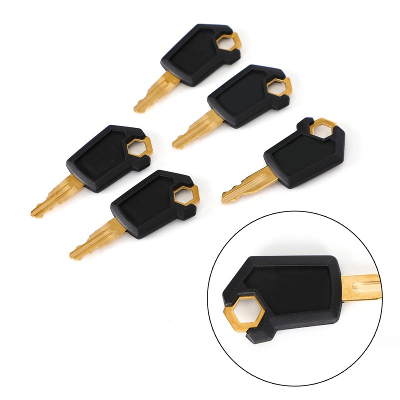 Areyourshop 5 Master Cat Keys Caterpillar Heavy Equipment Ignition Key