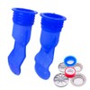 Shower Floor Drain Backflow Preventer, Waterless Trap Seal, One Way