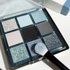 Glitter Eyeshadow Palette - 9 Shimmer Colors, Waterproof Eye Makeup
