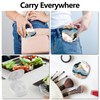 TIHYWR Retainer Case,Mouth Guard Case,Denture Case,Orthodontic Aligner Case With Mirror