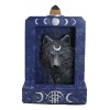 Phases Of The Moon Alpha Black Wolf With Crescent Mark