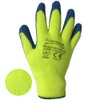 6 Pairs New HI VIZ Thermal Winter Latex Rubber Work