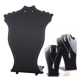 Jewelry Display Stands for Shows, Necklace Bust Display Stand, Pendant Chain Bust Hanger, Jewelry Mannequin Display Holder Rack, 4.7in x 3.9in