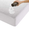 Olivia Rocco Extra Deep Waterproof Terry Towel Mattress Protector Topper