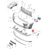 Front Bumper Grille Stylish Strong Protection Rugged Bumper Grille Molding