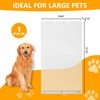 Doggy Door Replacement Flap Compatible with XL Dog Door, 9