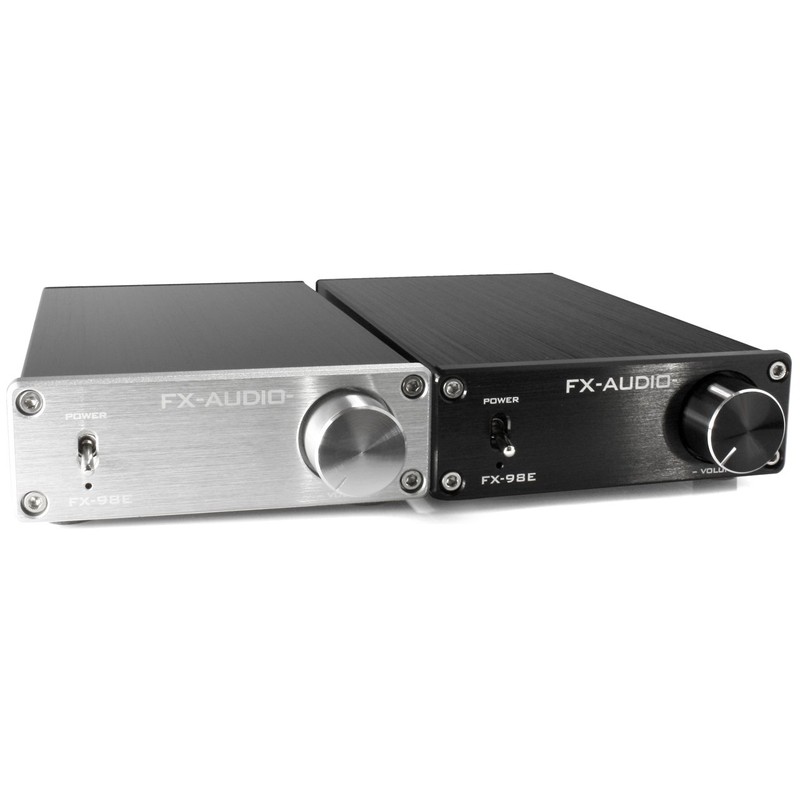 FX-AUDIO - FX-98E "Silver" TDA7498E Digital Amplifier IC Equipped with
