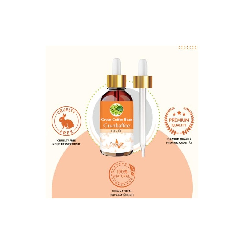 Crysalis Crysalis Green Coffee Bean (Coffea Arabica.) Oil - 30ml/1.01