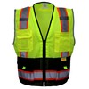 P5512 Class 2 High Visible Two Tone Reflective Strips Breathable