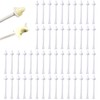 Nose Hair Wax Sticks, 50 Pcs Nose Hair Wax Hair
