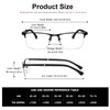 KISSOUL Photochromic Progressive Multifocus Reading Glasses Transition Sunglasses UV Readers