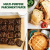 Zenlogy 12x12 Parchment Paper Squares (200 Sheets), Unbleached, High Heat,
