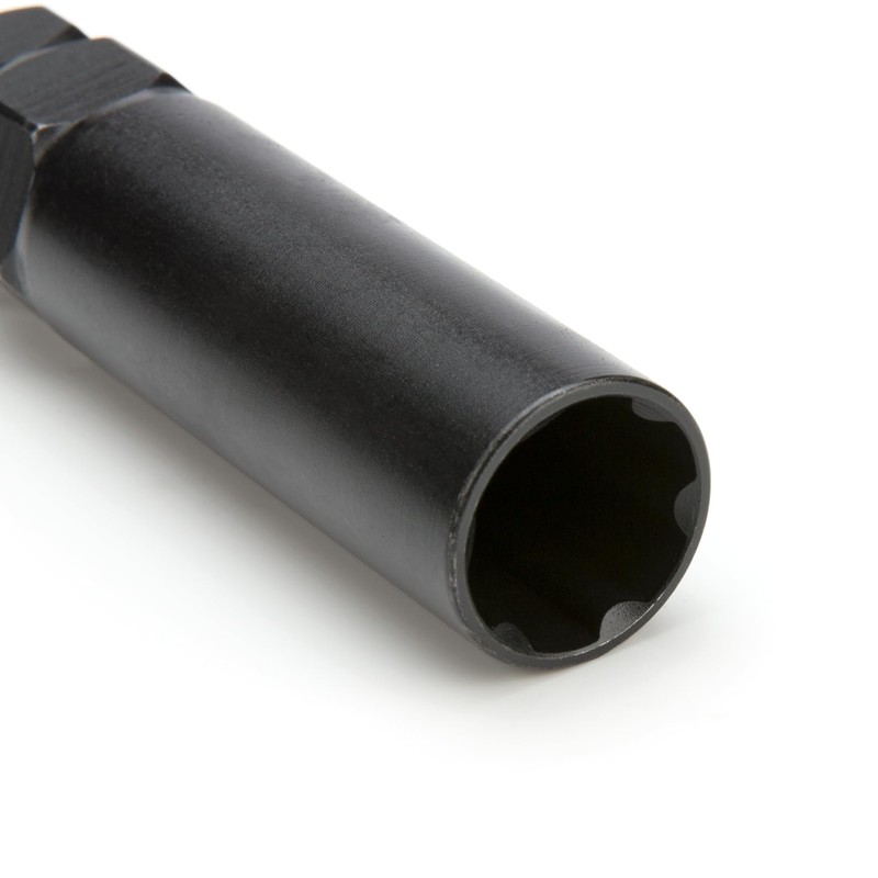 Steelman Pro 6-Spline 45/64-Inch Socket-Style Locking Lug Nut Key, Removes