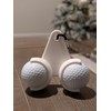 Double Golf Ball Holder, for Golfers, Custom Made, No Golf