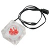 Water Cooling Flow Meter G1/4 Thread 8 Impeller 3 Way