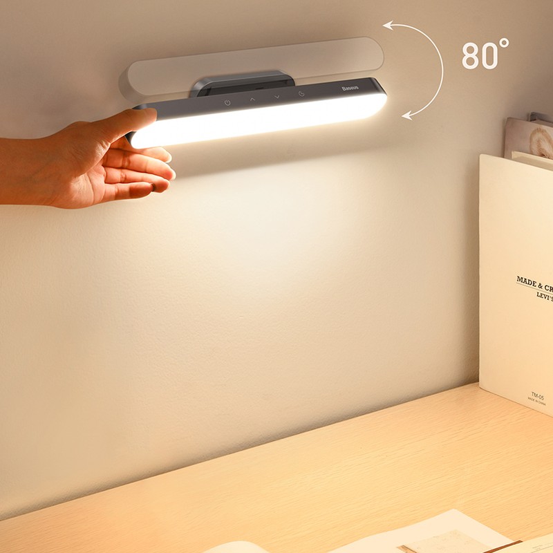 Baseus Wall Reading Light Stick Wireless Stepless Dimmable Touch Control