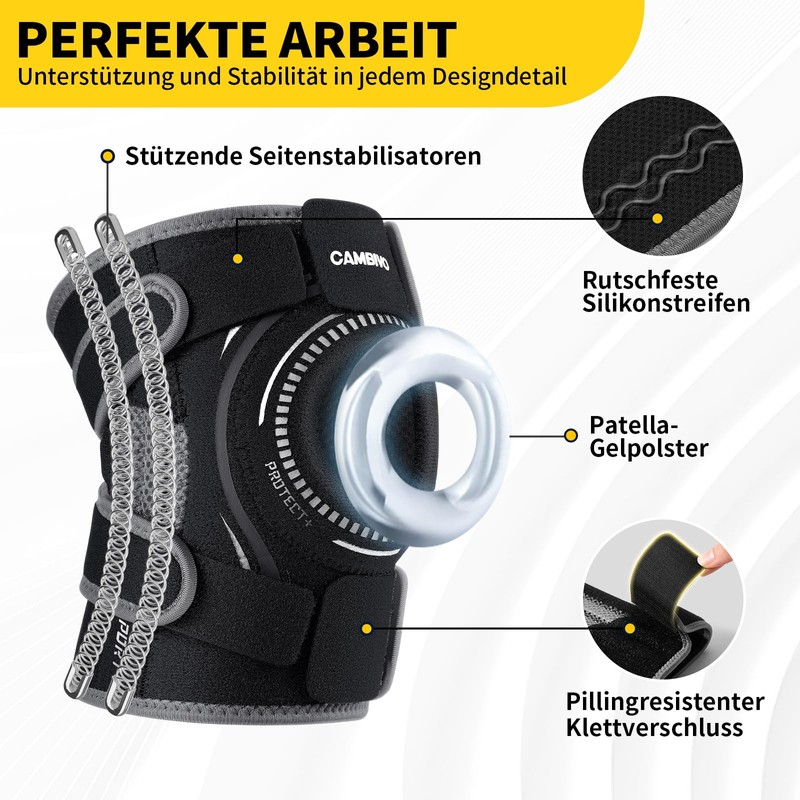 CAMBIVO 1 x knee support for men and women