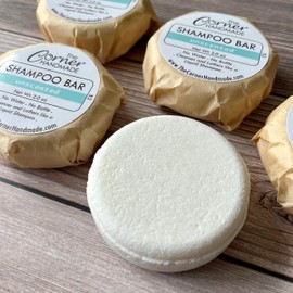Shampoo Bar, Solid Shampoo for All Hair Types, Eco Friendly & Sustainable, Unscented