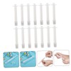 FOMIYES 2sets Pp Material Female Cream Applicator Injection Female Dispensers