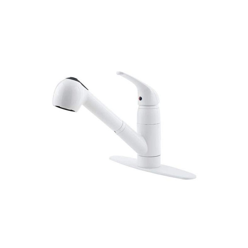Pfister Pfirst Series Kitchen Sink Faucet with Pull Out Sprayer,