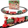 DONGQI Christmas Train Set, Electric Train Track Toy Christmas Decoration, Christmas Track Set Children's Toy Christmas Decoration Gift
