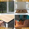 Inwee Draft Excluder for Doors, Weather Stripping Foam Tape 6mm(W)