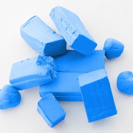 BAZIC Modeling Clay Blue Color 1 LB, Light Dough Art Craft, Non Toxic Gift for Artist Kids Toddler Boys Girls, Bulk for Classroom, 2-Pack