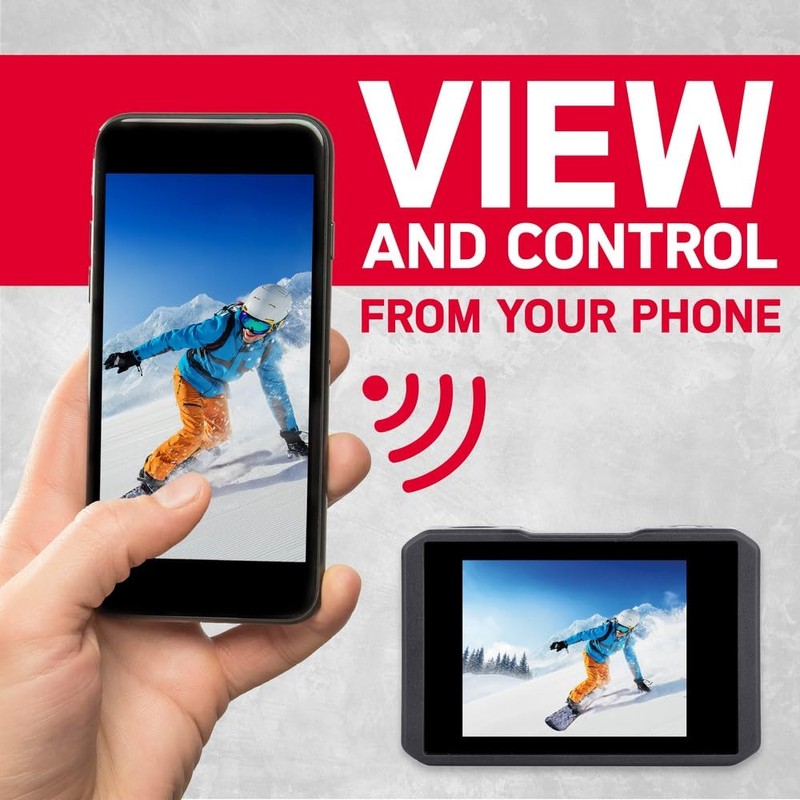 AGFA Photo Realimove AC7000 - Waterproof Digital Action Camera 30m