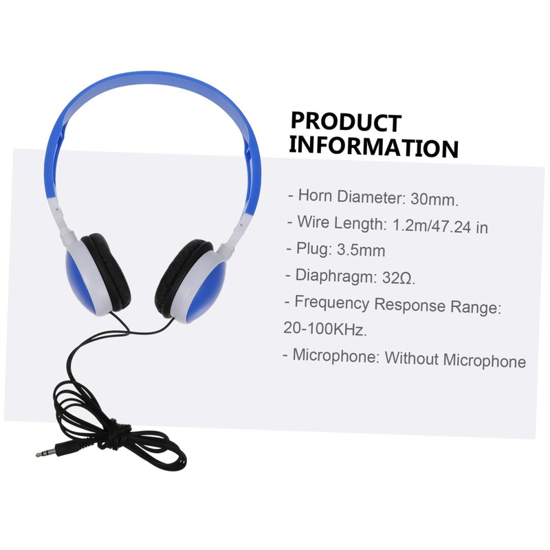 SEWACC 1pc Foldable Boy Girl Headset Stereo Music Headphones for