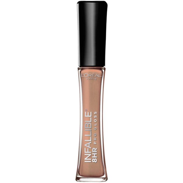 L’Oreal Paris Makeup Infallible 8 Hour Hydrating Lip Gloss, Coral Sands, 0.5 Ounce