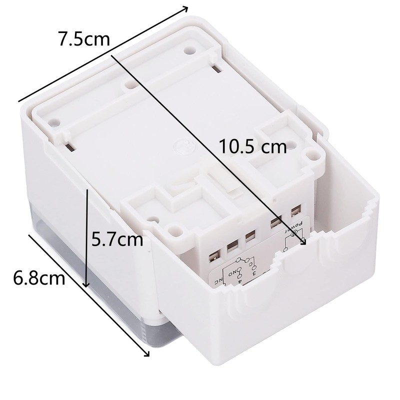 Fafeicy SL-189 Mechanical Timer, AC220V Clock Type Industrial Timer with