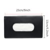 QianBao Car Tissue Holder, PU Leather Tissue Box, Hanging Paper