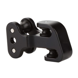 Aluminium Alloy Archery Compound Bow Cable Slide String Splitter Roller Glide (black)