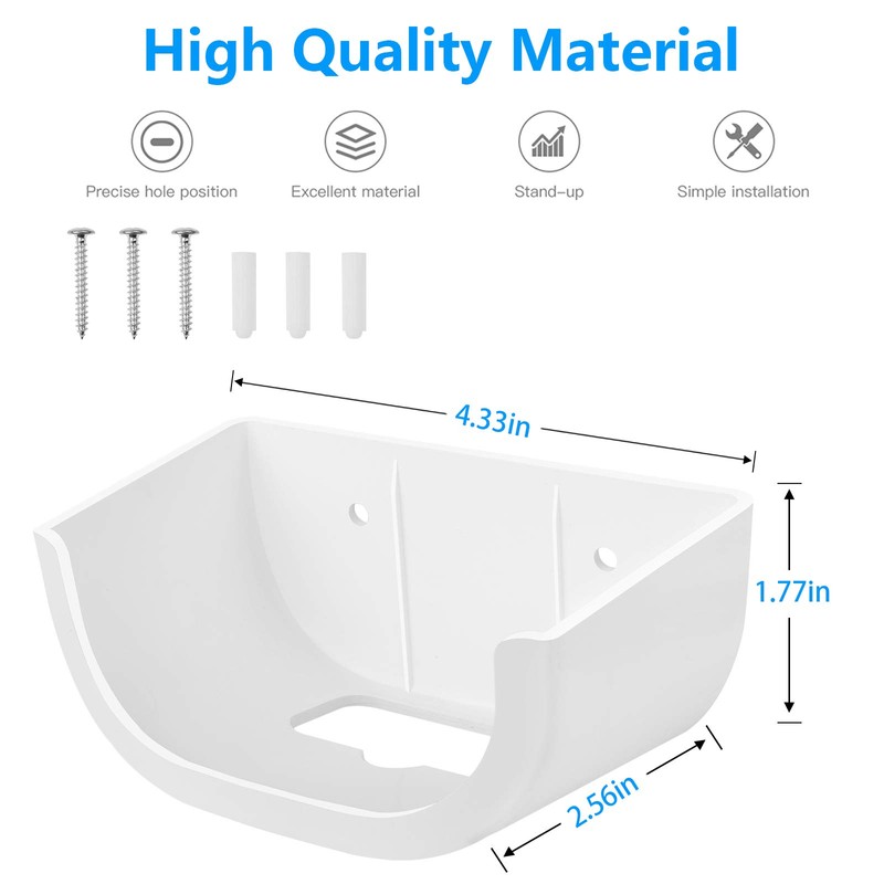 Screwless Wall Mount for eero 6 Dual-Band mesh Wi-Fi 6