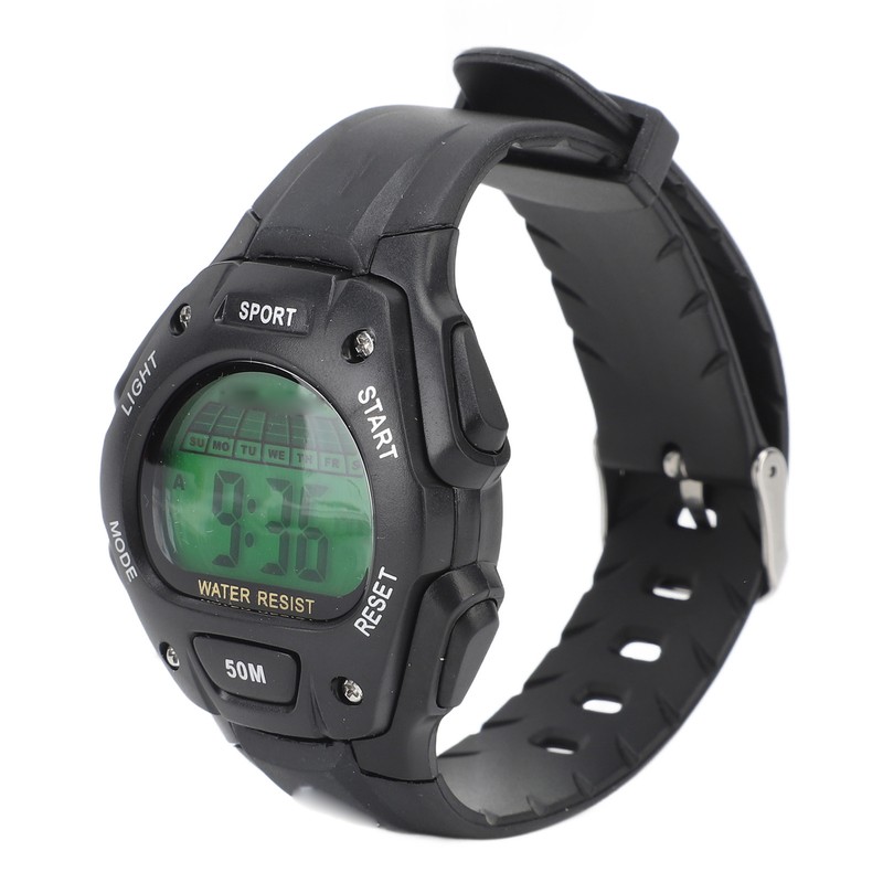 Digital Sports Watch Waterproof Fashionable Multifunctional Luminous LED Screen Watch