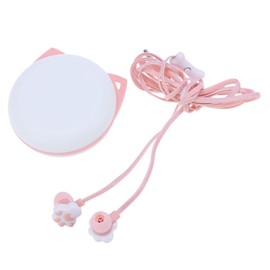 iplusmile Cartoon Headband Headphones Kids Earphones with Kitten Claw Shape Comfortable for Girls with 3.5mm Jack and Storage Case Random Color