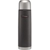 Thermos ThermoCafé Stainless Steel Flask, Hammertone Grey, 1.0 L