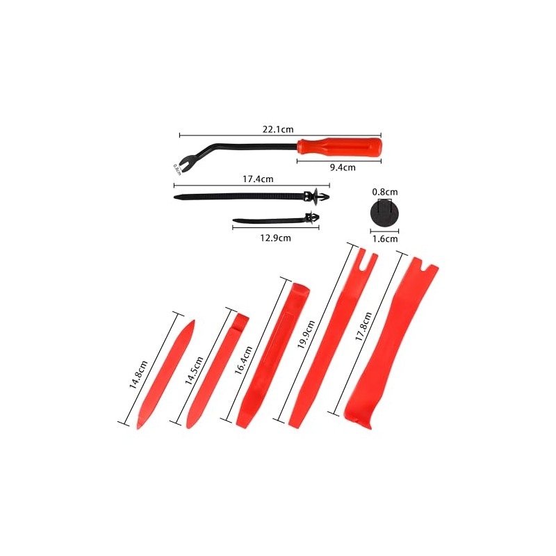 GIVIHGETI Car Tool, 716 Pieces Car Mounting Clips, Door Trim