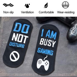 Stocking Stuffers for Men,Funny Gifts Novelty Gaming Socks Christmas Gifts for Mens Gamer Boys Husbands Dad Him Xmas Gifts