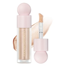 Mysense Liquid Highlighter Makeup, Natural Glow Face Highlighter Stick, Silky Smooth Light Liquid Luminizer, Long Lasting Highlight Face Illuminator Make up, 02 Starlight