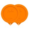 Sophico 2 Cup Round Silicone Storage Cover Lids Replacement for