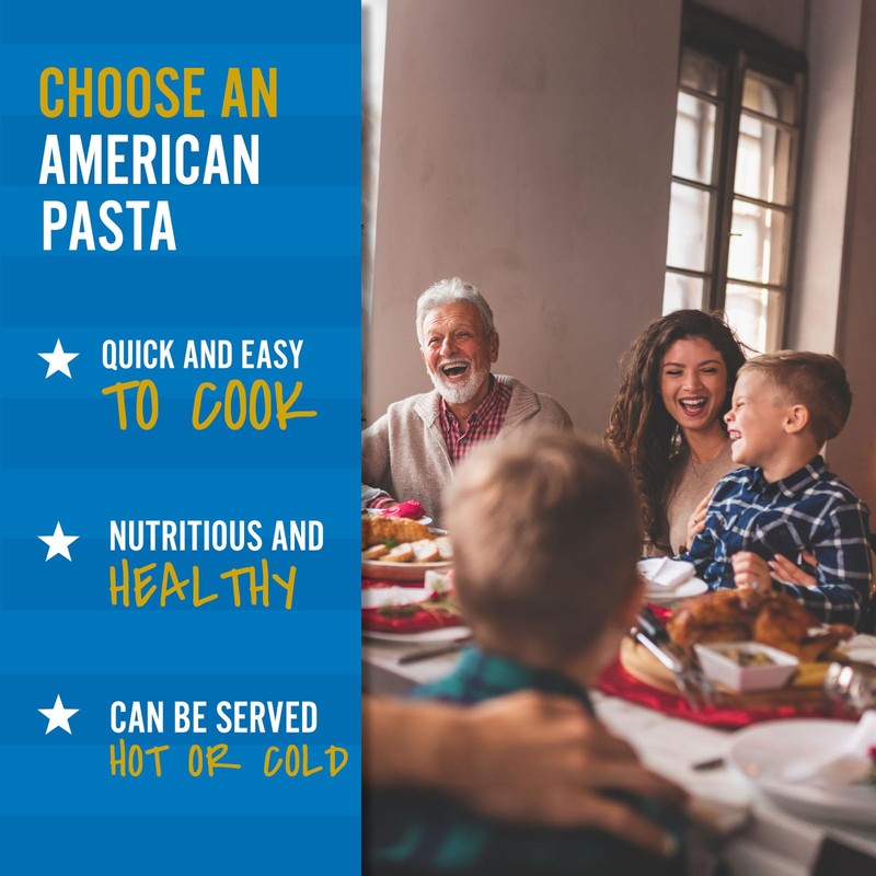 AMERICAN HARVEST, Penne Rigate, Pasta, Made in America with Premium