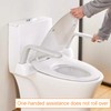 CDDUOLA Toilet Safety Rails, Heavy Duty Foldable Handles, Stand Alone