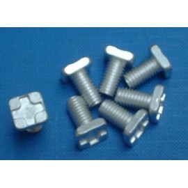 Aluminium Greenhouse Bolts x 100