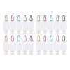 Jinen Botellas De Viaje Con Llavero (20 Unidades), Botellas De