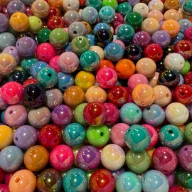 100ct Wholesale Bead Bags for Pen:_16mm Bubblegum Beads