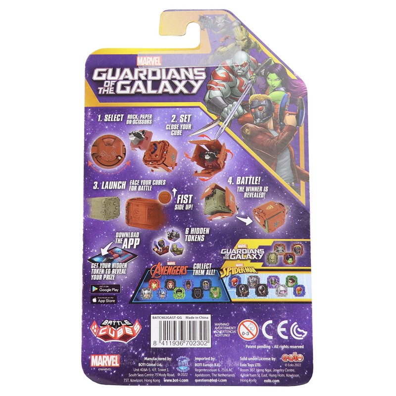 Battle Cubes Guardians of The Galaxy Gamora VS Star Battle