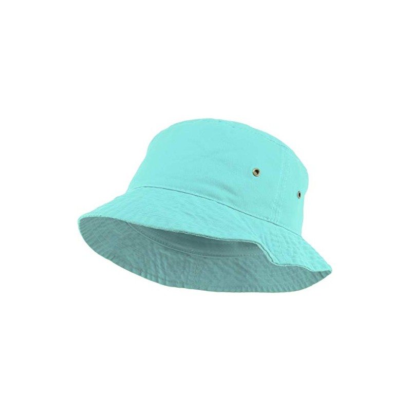 KBETHOS® - Gorro de cubeta lavado 100% algodón, Menta, Large-X-Large